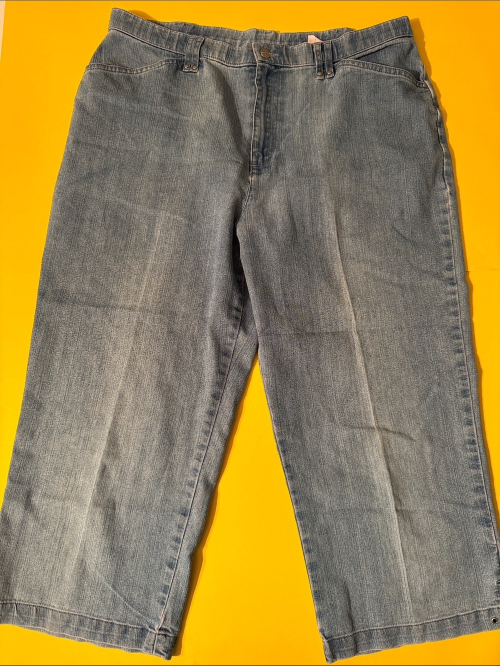Pappagallo Denim Jean Capri Jeans Pants Sz 12